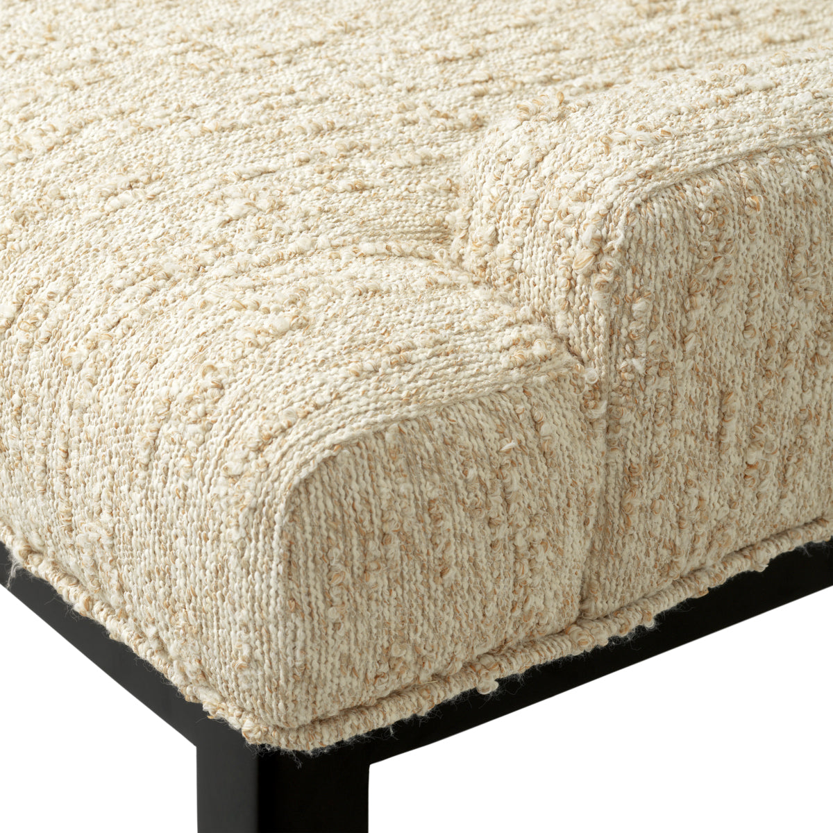 Scaun dining Bromley cu brațe, finisaj negru, Arden natural