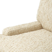 Scaun dining Bromley cu brațe, finisaj negru, Arden natural