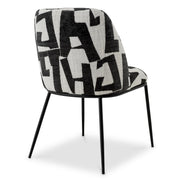 Scaun dining Caleb, Brooklyn negru