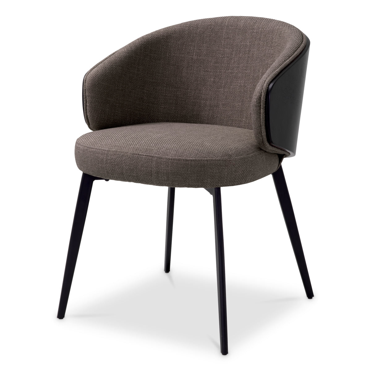 Scaun dining Camerota, Scalea gri