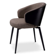 Scaun dining Camerota, Scalea gri
