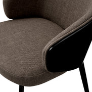Scaun dining Camerota, Scalea gri