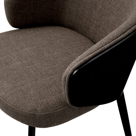 Scaun dining Camerota, Scalea gri