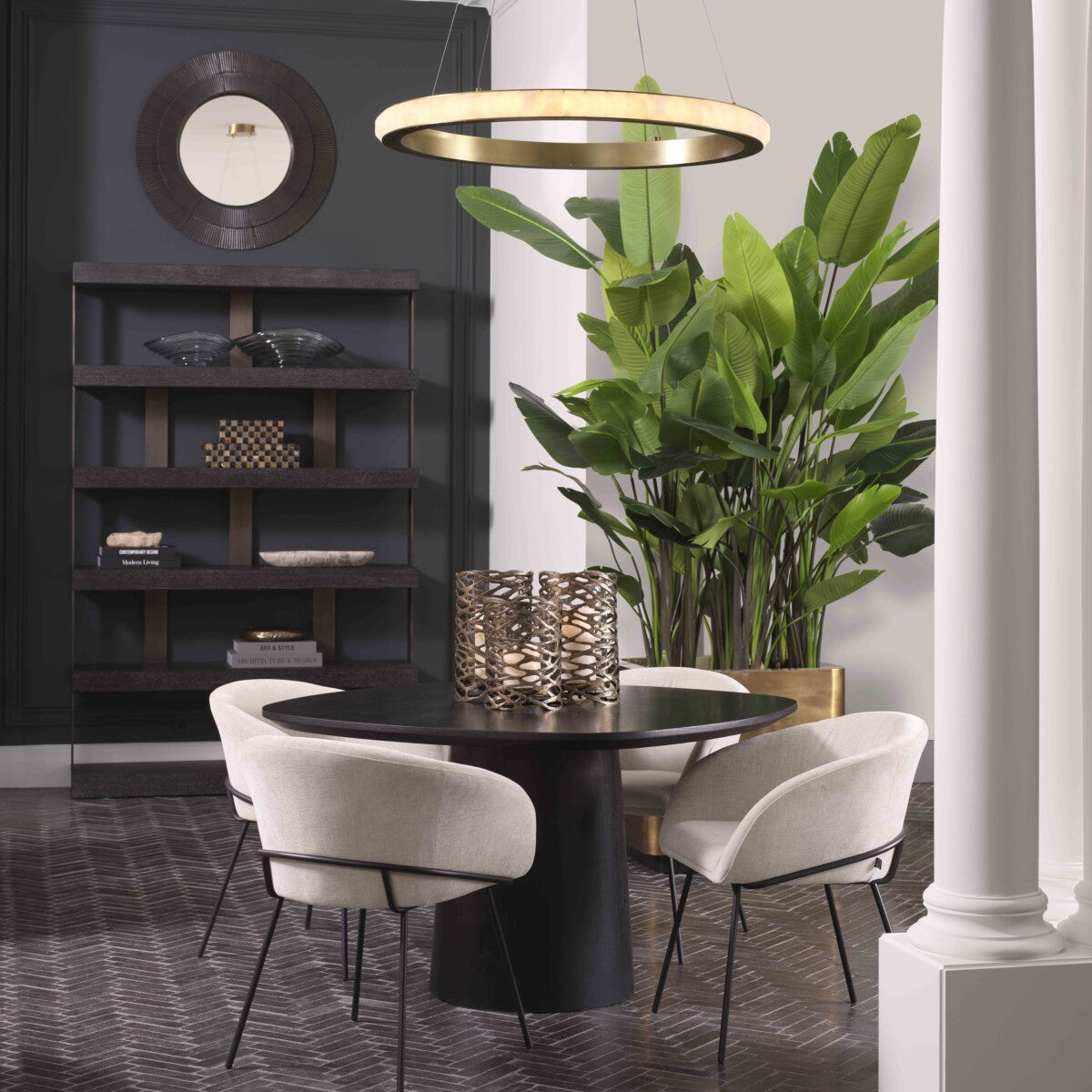 Scaun dining Campus, Sisley bej
