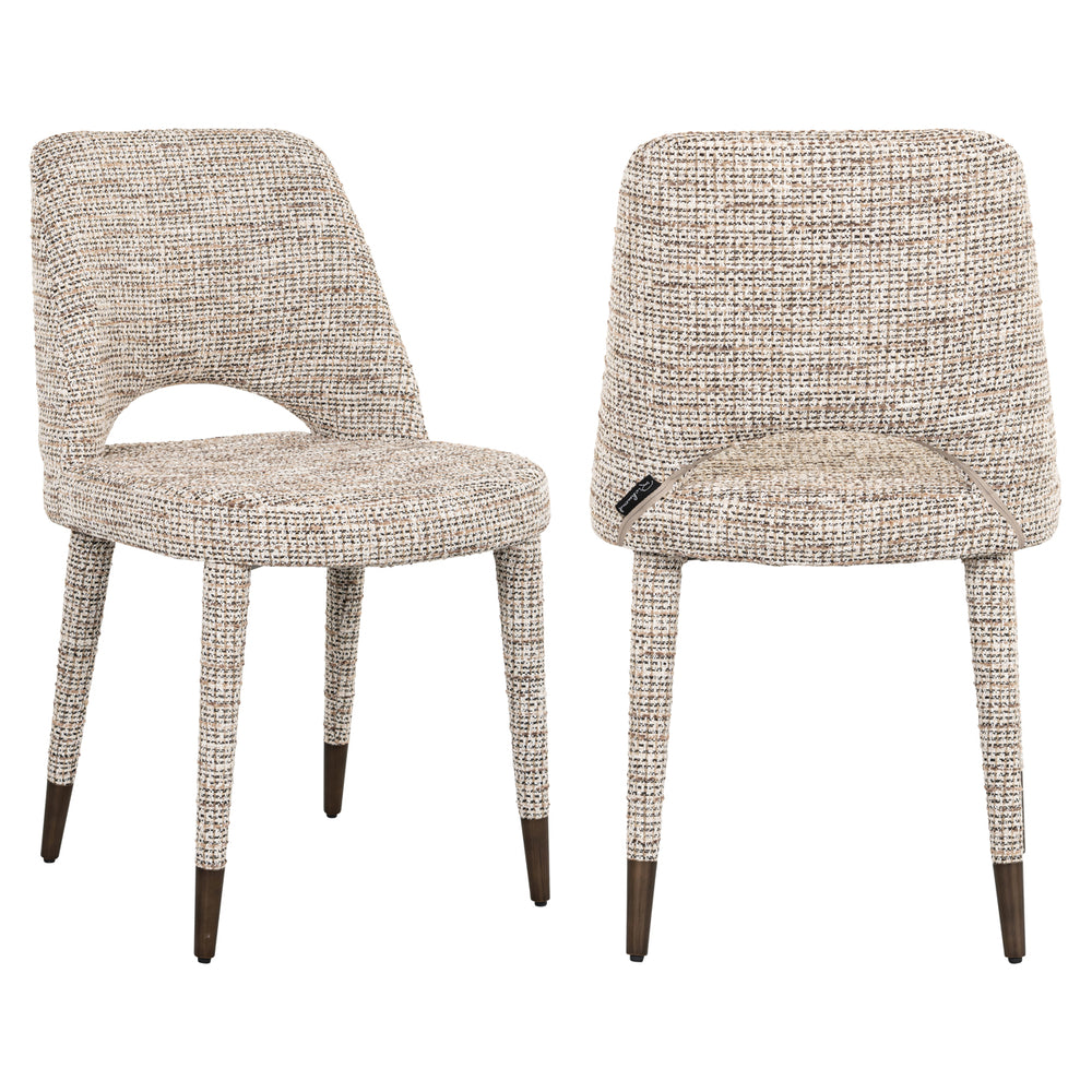 Scaun dining Cecilia, trendy nature (set de 2)