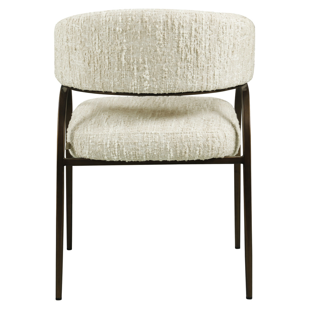 Scaun dining Charda, angora bej