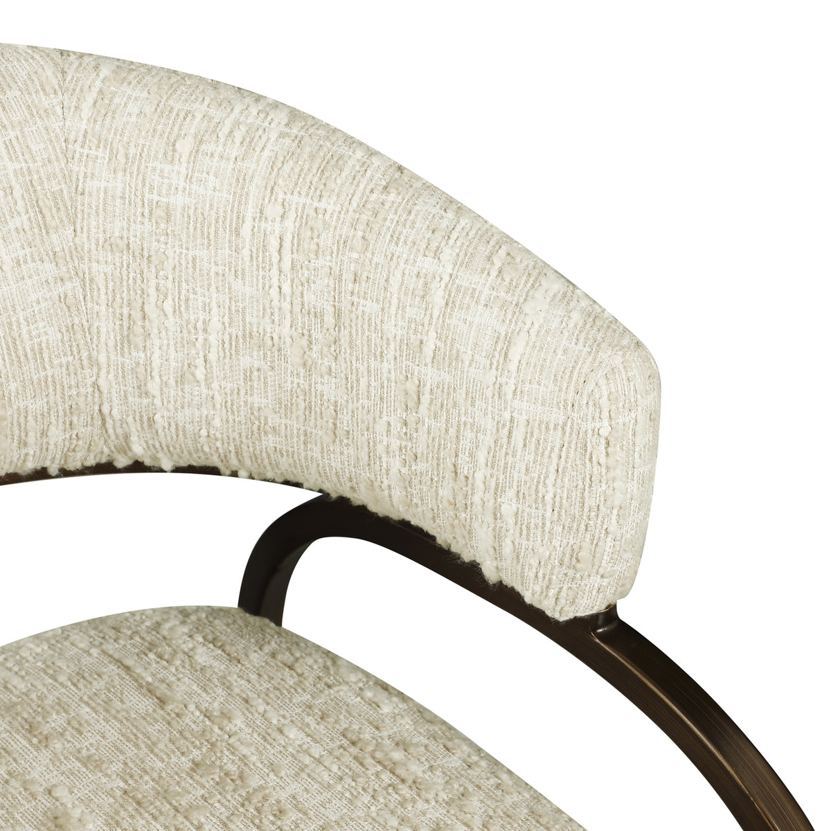 Scaun dining Charda, angora bej