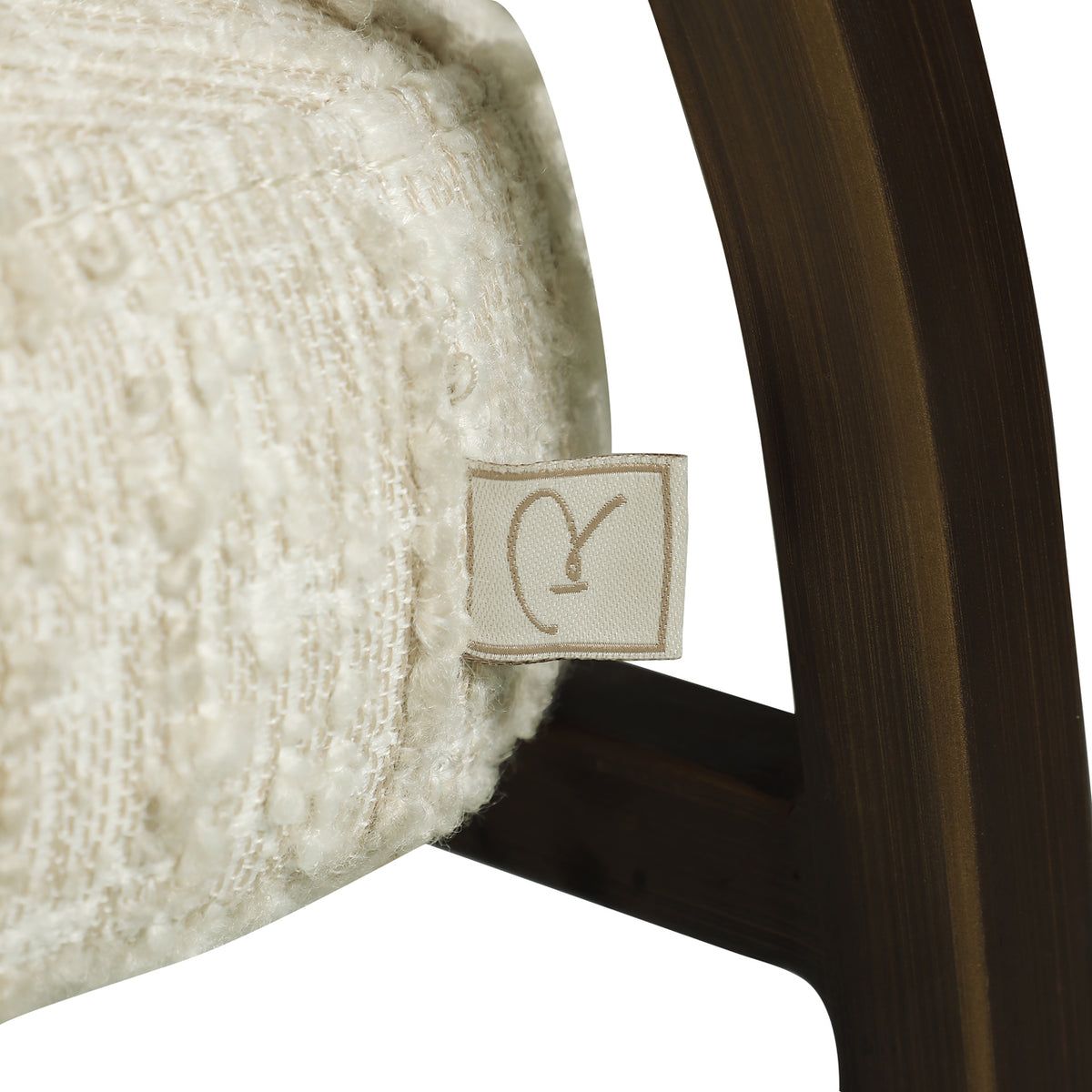Scaun dining Charda, angora bej