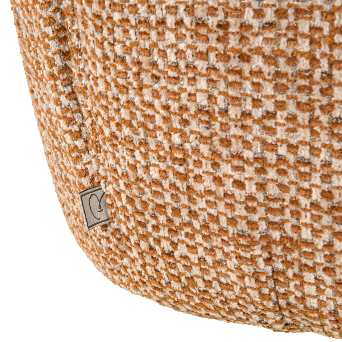 Scaun dining Chase, ginger jacquard, rotativ
