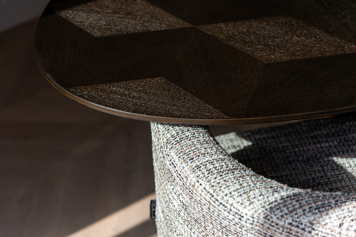Scaun dining Cheyenne, trendy nature, rotativ – ambient