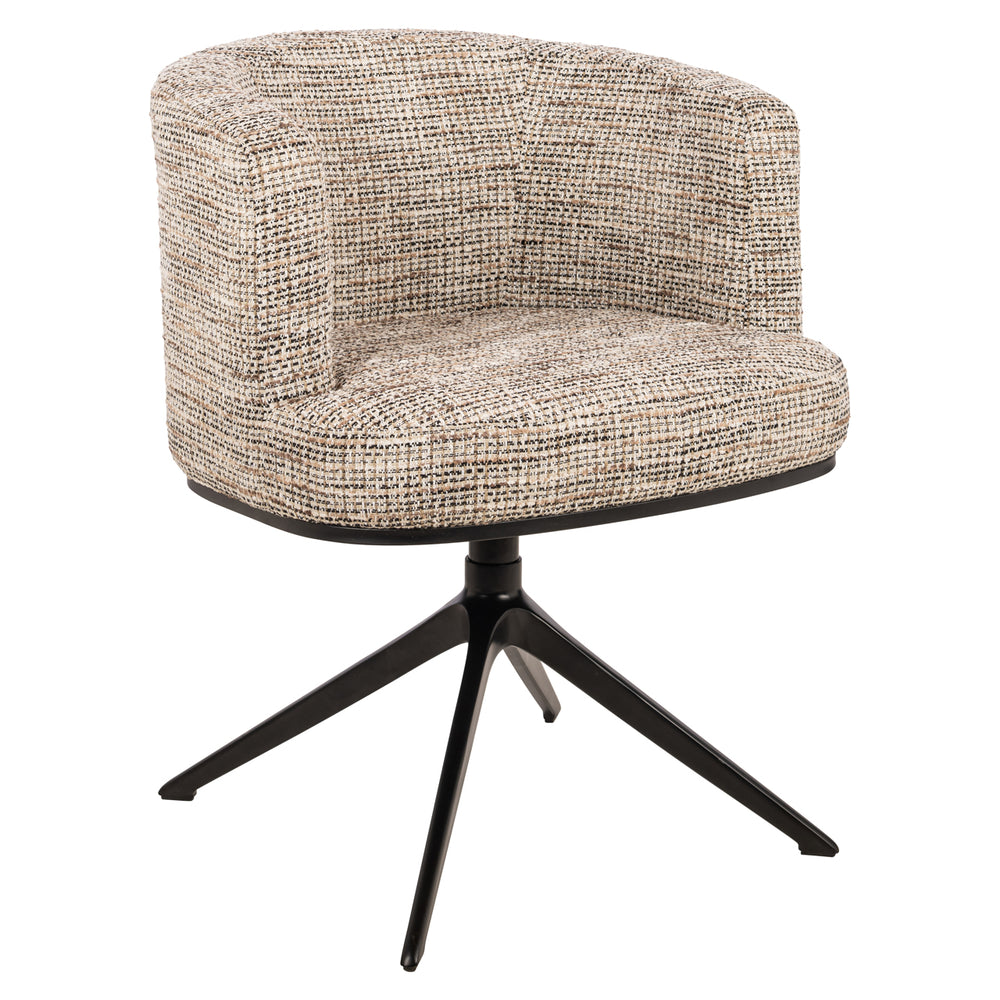 Scaun dining Cheyenne, trendy nature, rotativ