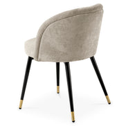 Scaun dining Chloé, Clarck nisip, set de 2