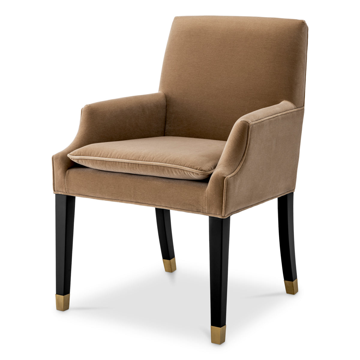 Scaun dining Clayton, Morris Merino camel