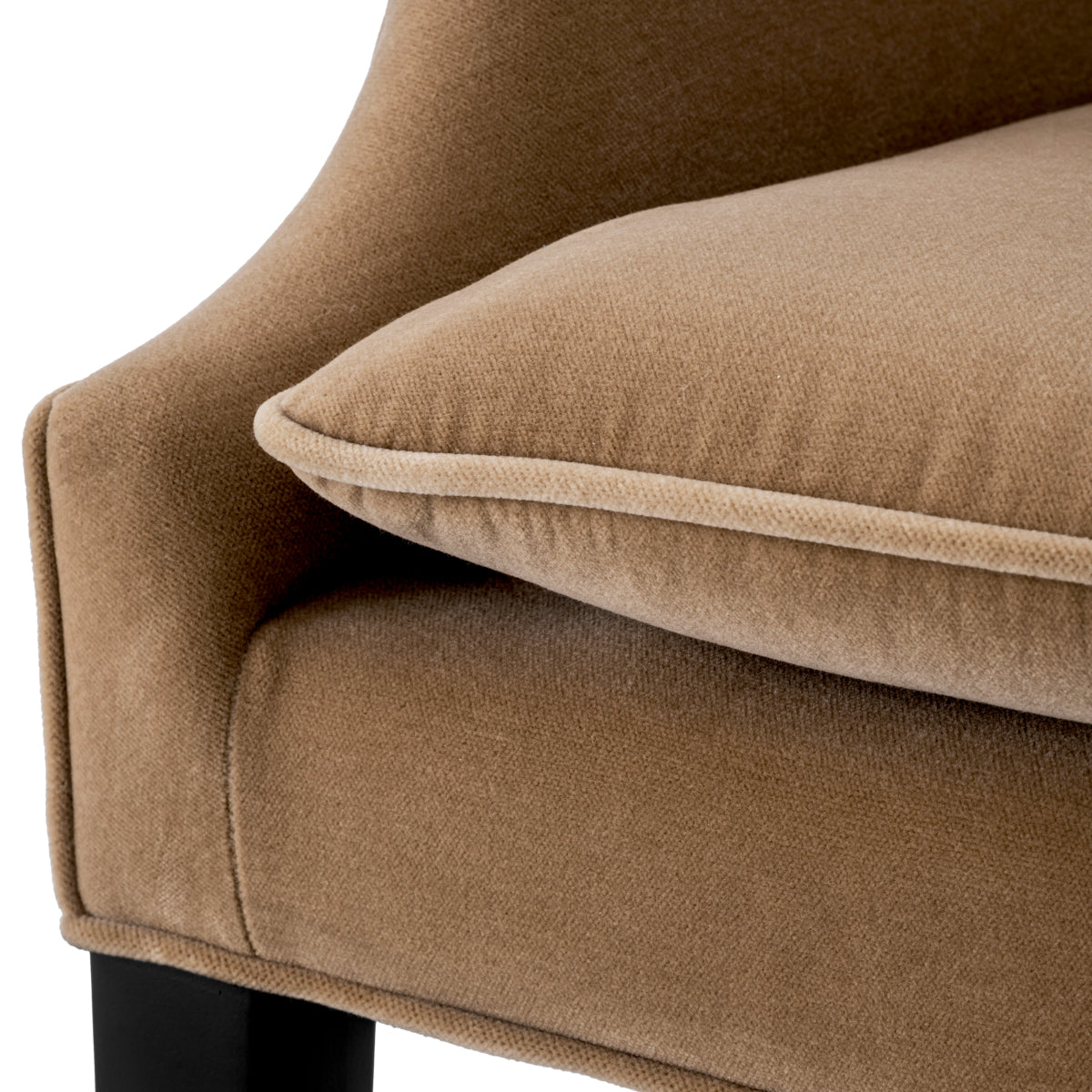 Scaun dining Clayton, Morris Merino camel