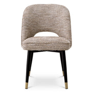 Scaun dining Cliff, Mademoiselle bej, set de 2