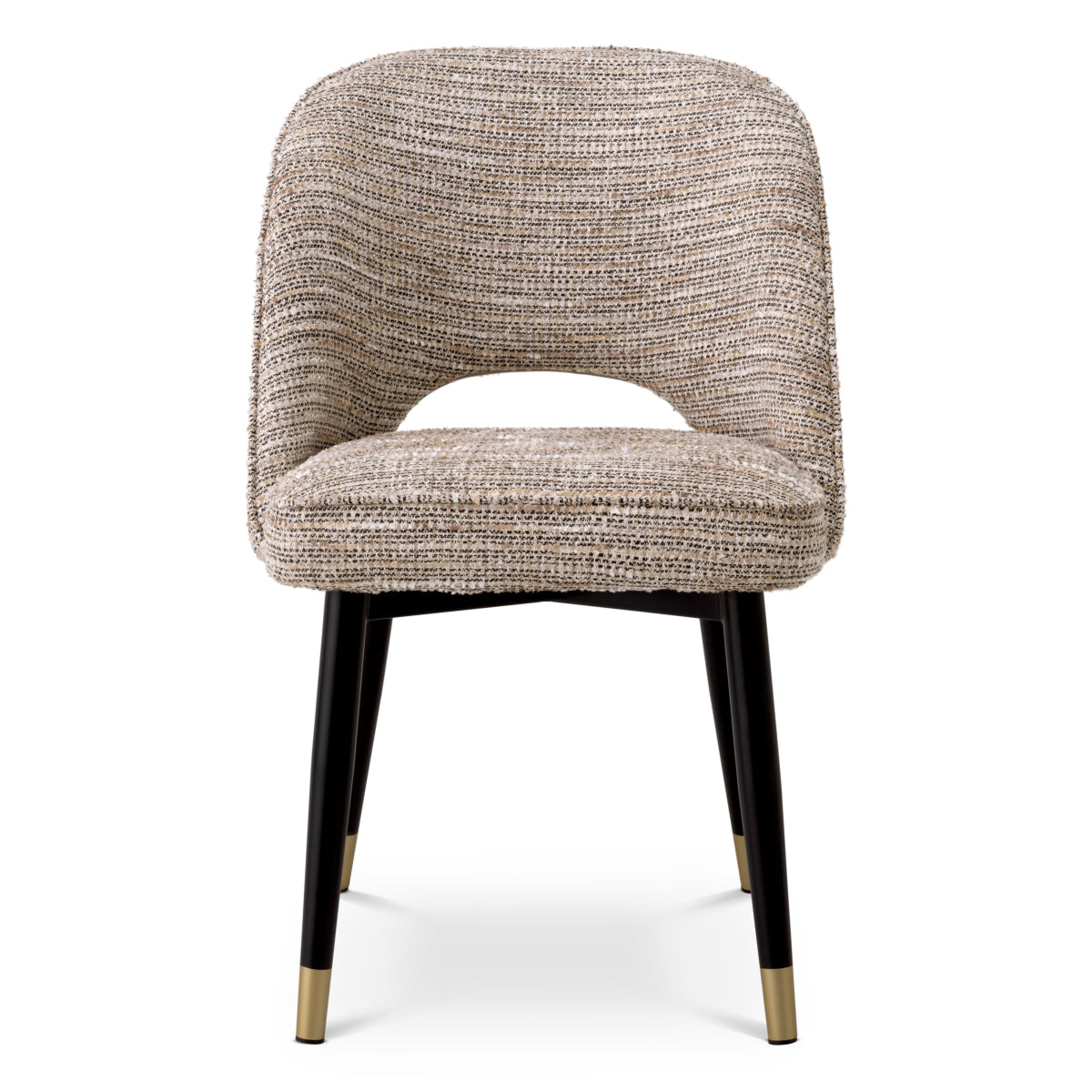 Scaun dining Cliff, Mademoiselle bej, set de 2