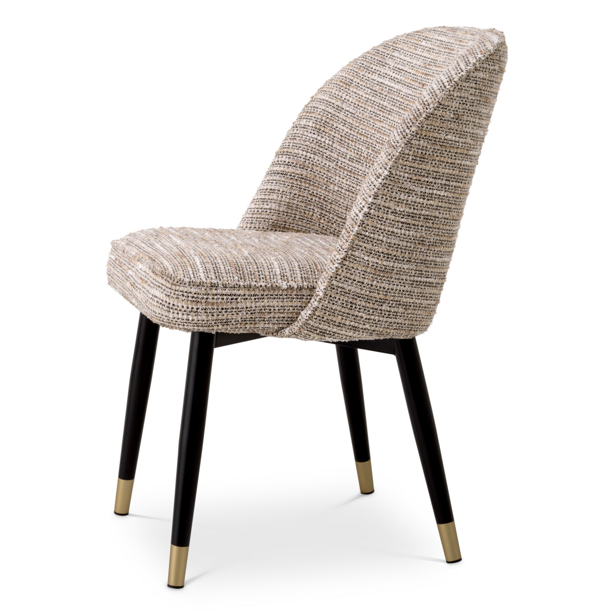 Scaun dining Cliff, Mademoiselle bej, set de 2