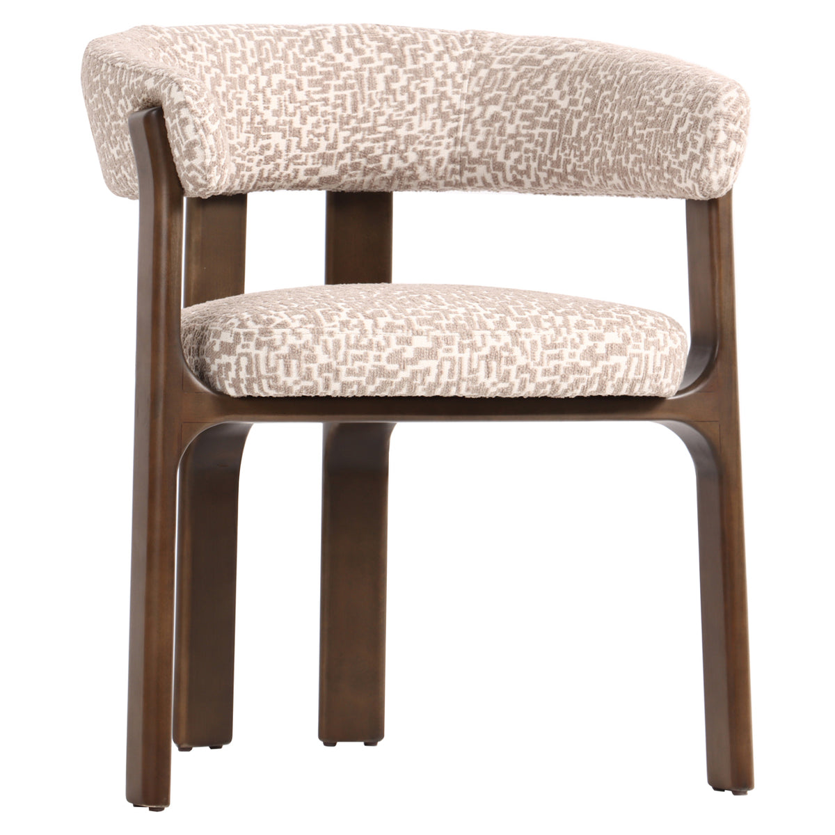 Scaun dining Contigo, geo natural