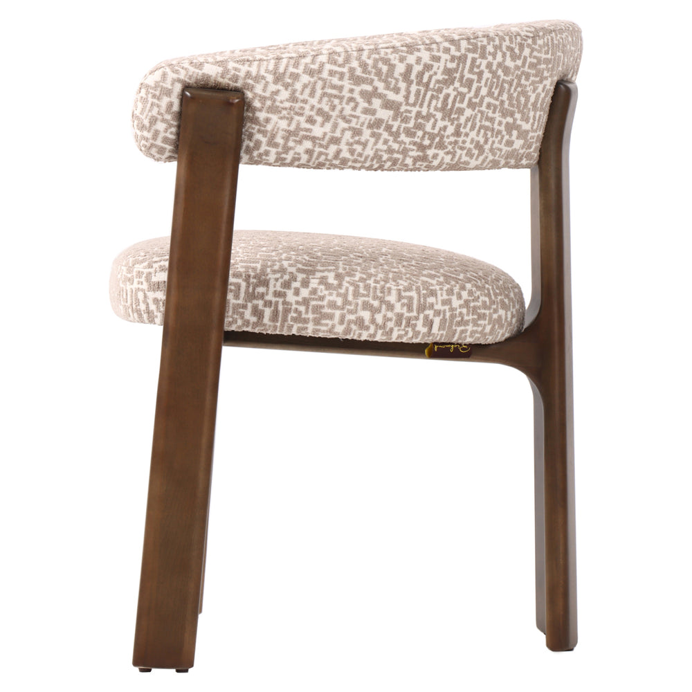 Scaun dining Contigo, geo natural