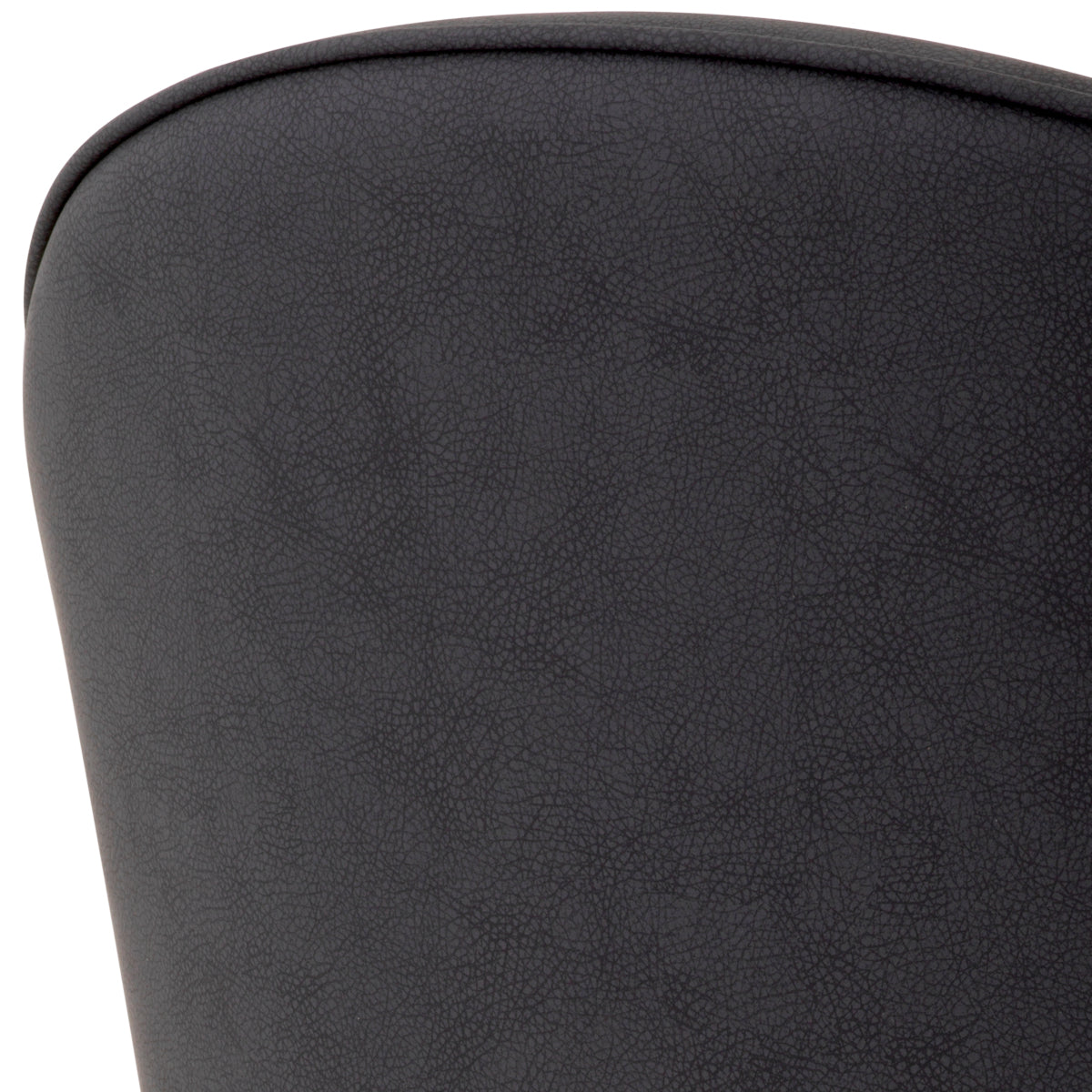 Scaun dining Cooper, piele ecologică gri, set de 2