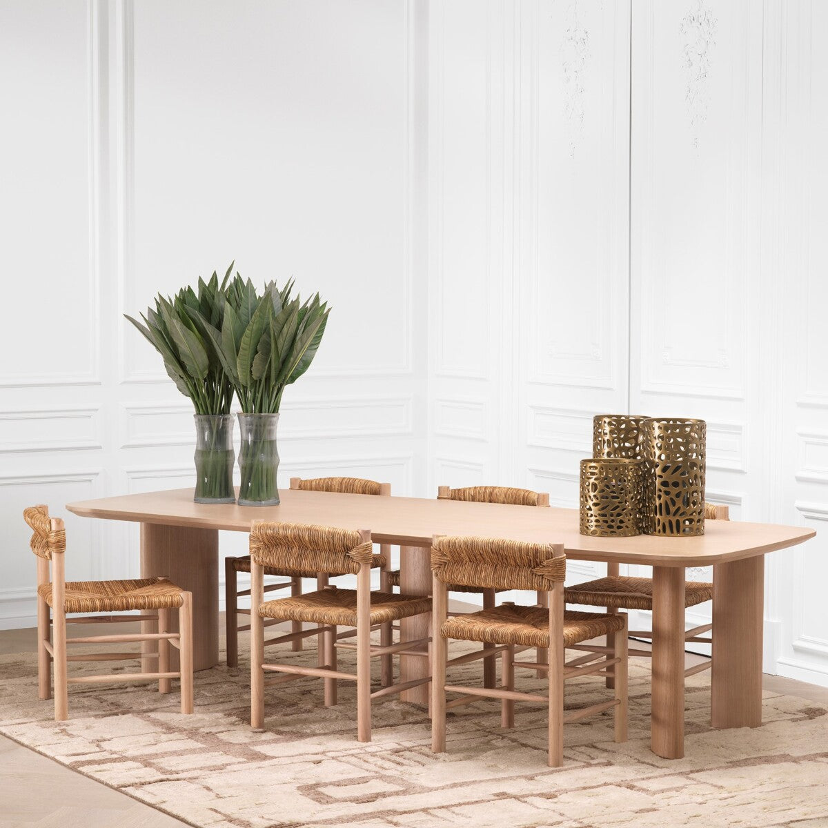 Scaun dining Cosby, finisaj natural
