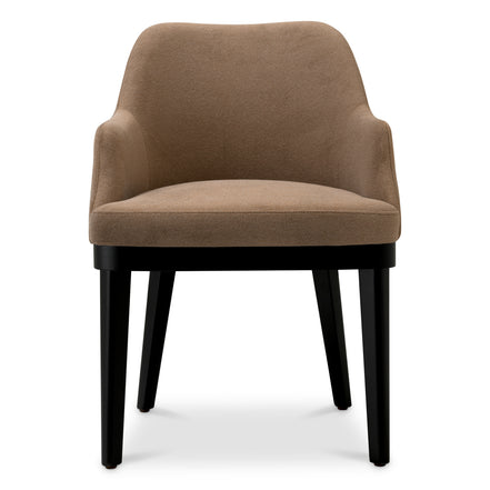 Scaun dining Costa cu raft, Sabino maro