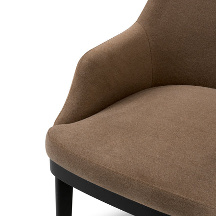 Scaun dining Costa cu raft, Sabino maro