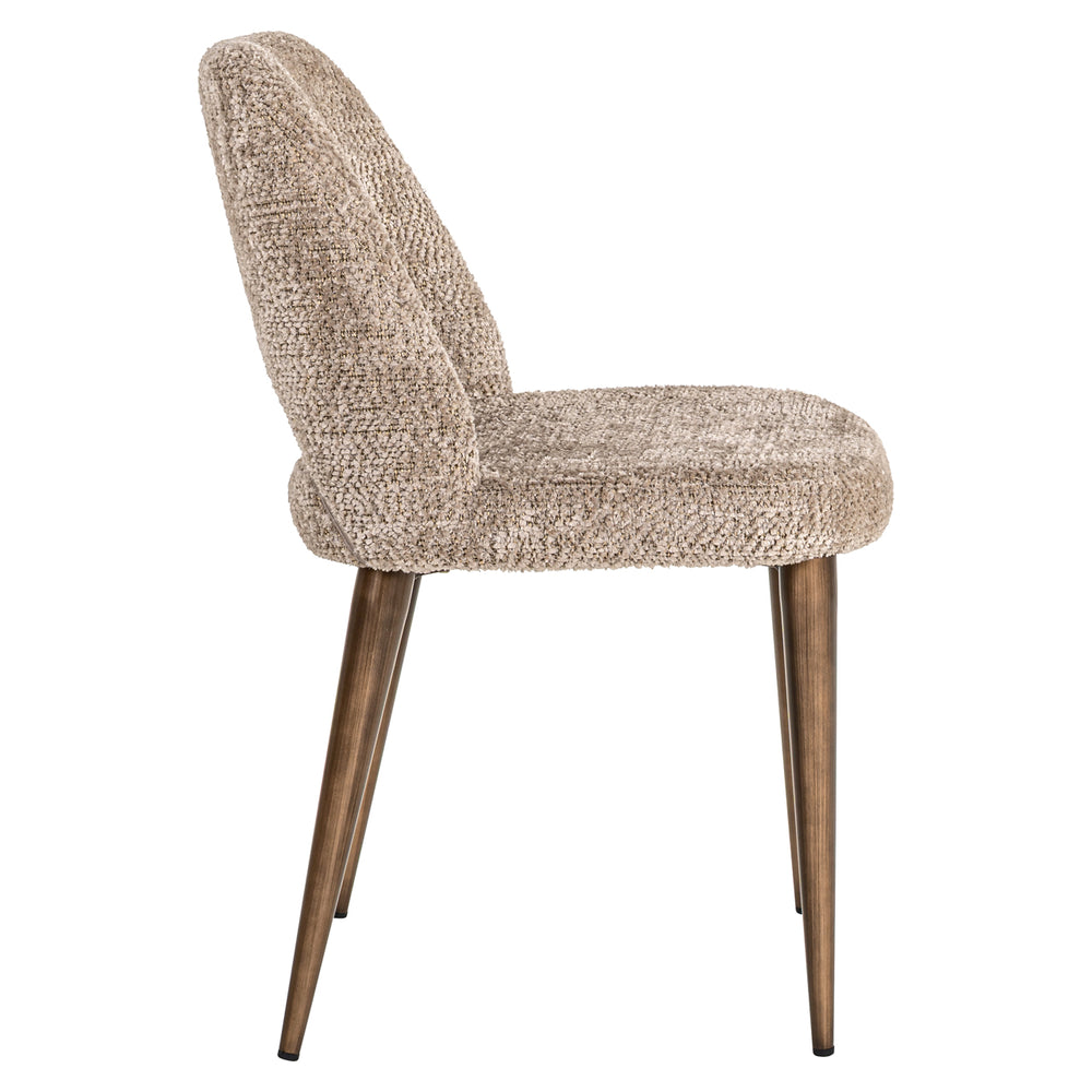 Scaun dining Delphine, lovely nature (set de 2), ignifug