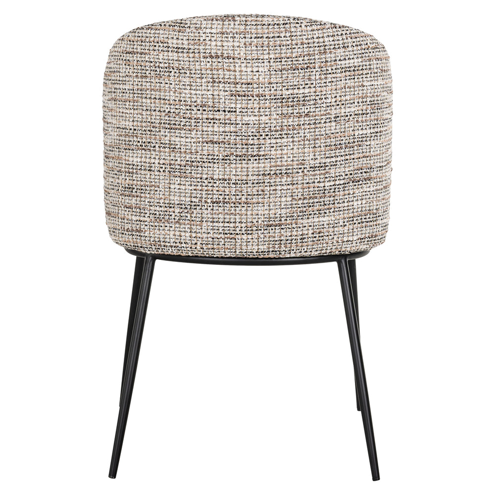 Scaun dining Elvi, trendy nature, ignifug (set de 2)