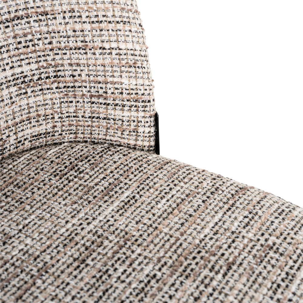 Scaun dining Elvi, trendy nature, ignifug (set de 2)