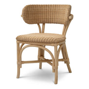 Scaun dining Ewan, ratan natural