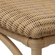 Scaun dining Ewan, ratan natural