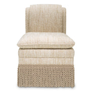 Scaun dining Fairburn, bouclé Sonata crem