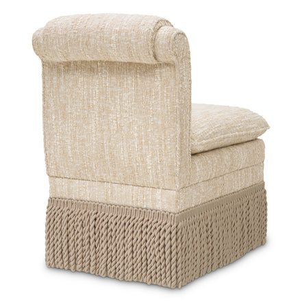 Scaun dining Fairburn, bouclé Sonata crem