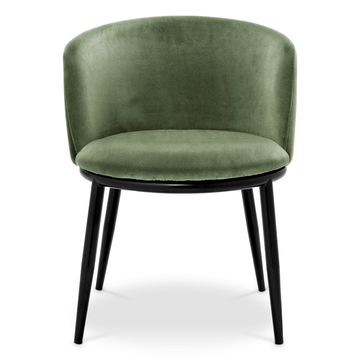 Scaun dining Filmore, Cameron verde deschis, set de 2