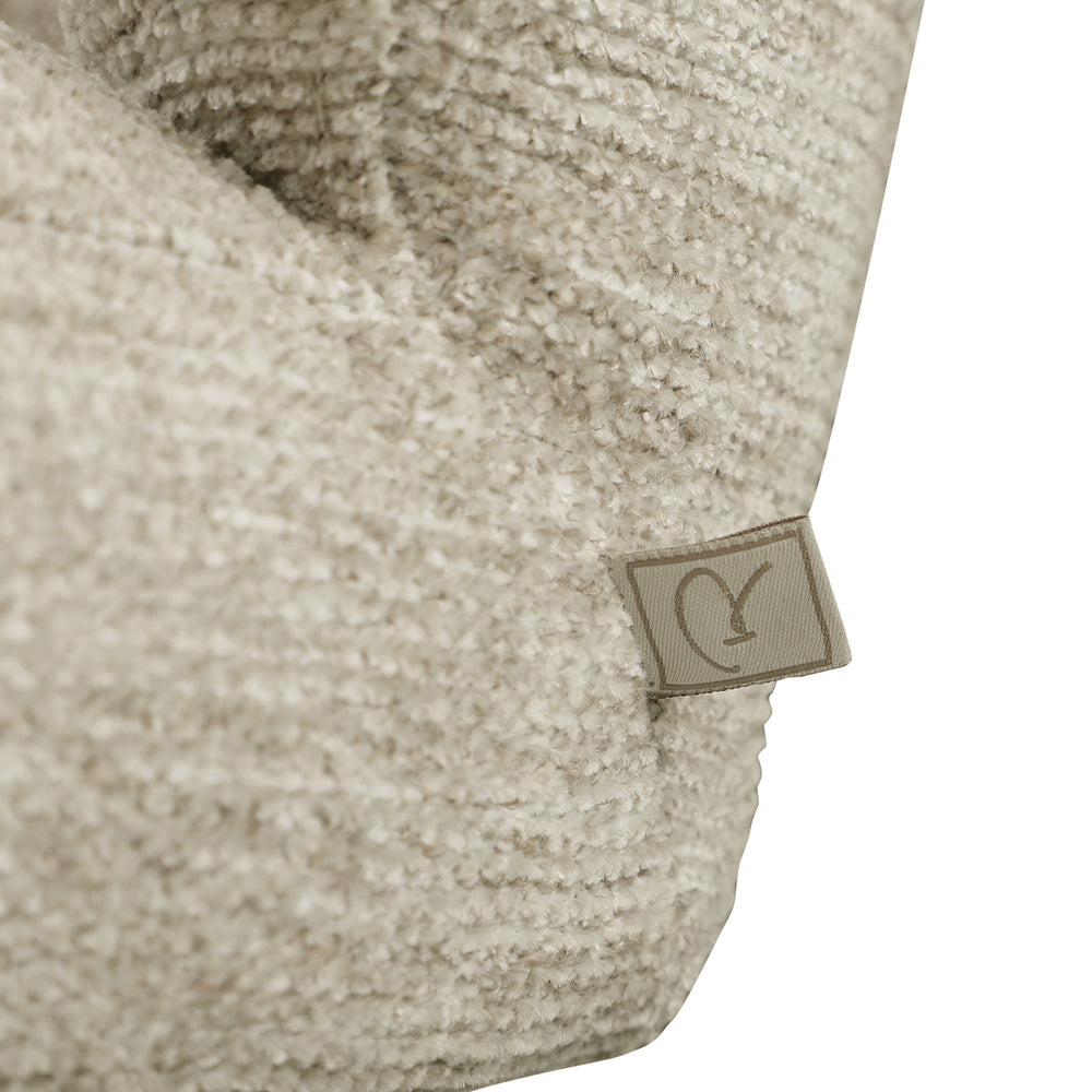 Scaun dining Fiona, softweave natural, rotativ