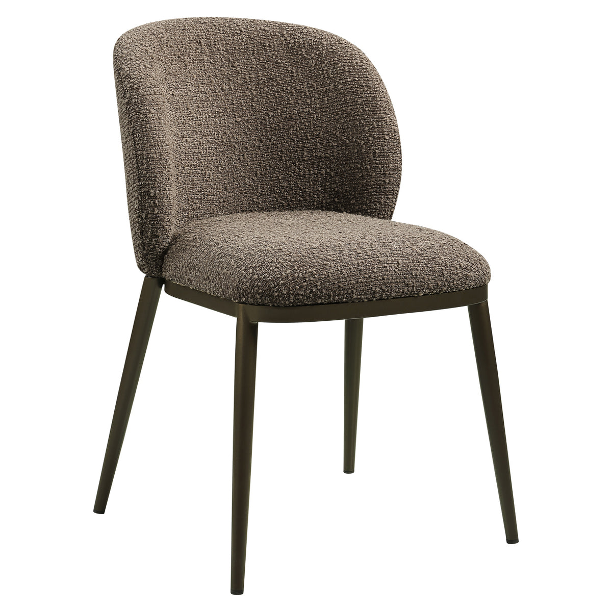 Scaun dining Gandy, chunky maro