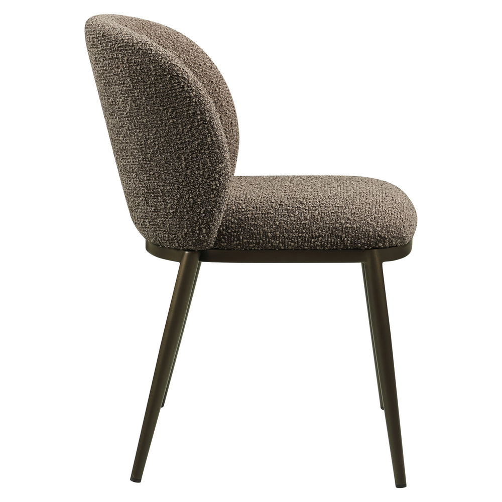 Scaun dining Gandy, chunky maro