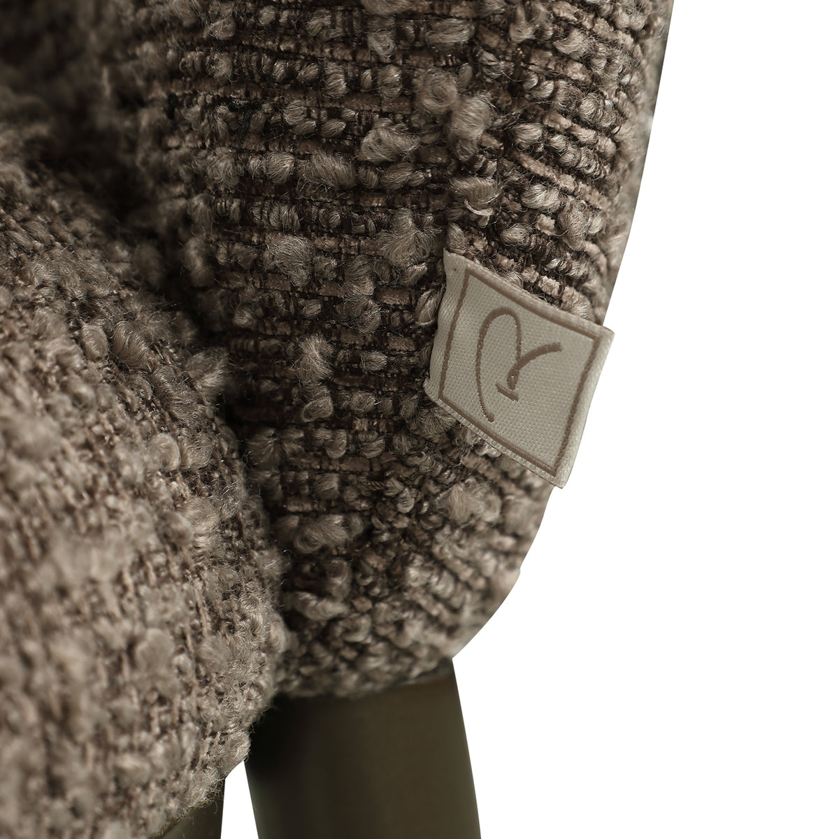 Scaun dining Gandy, chunky maro