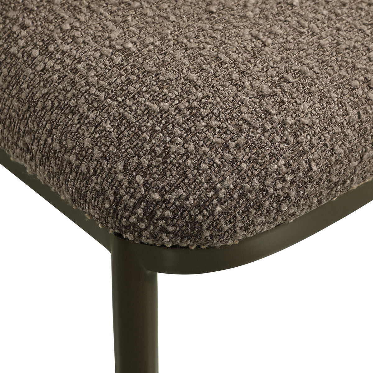 Scaun dining Gandy, chunky maro