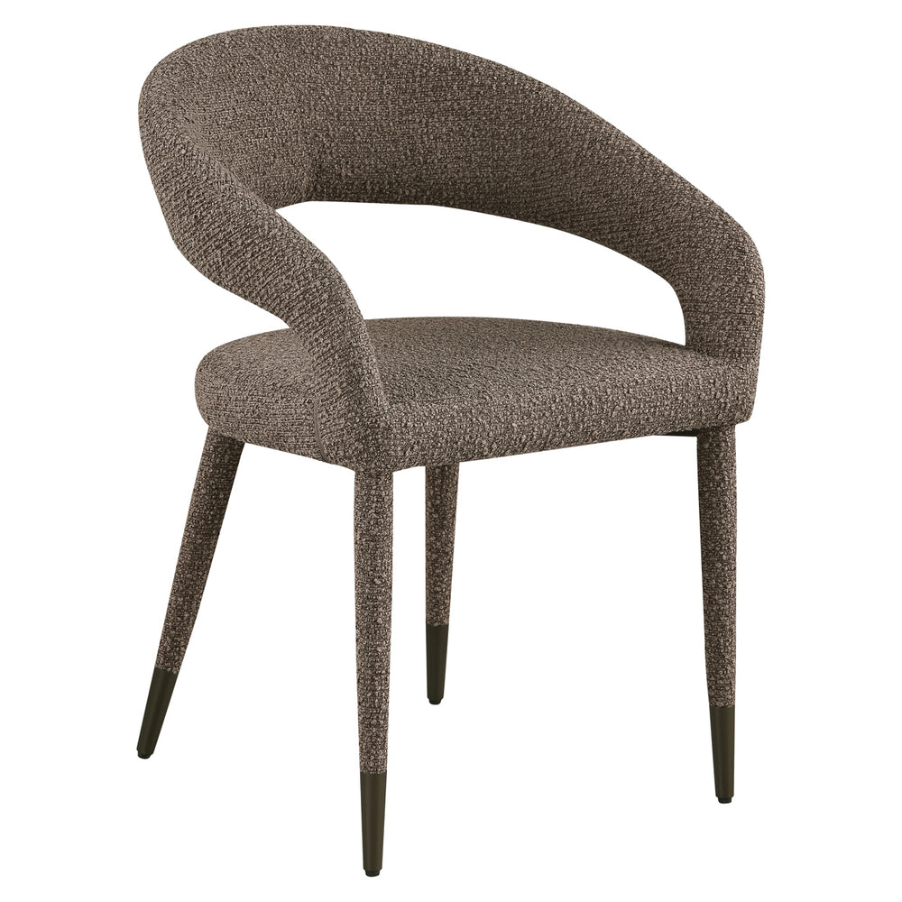 Scaun dining Gia, chunky maro