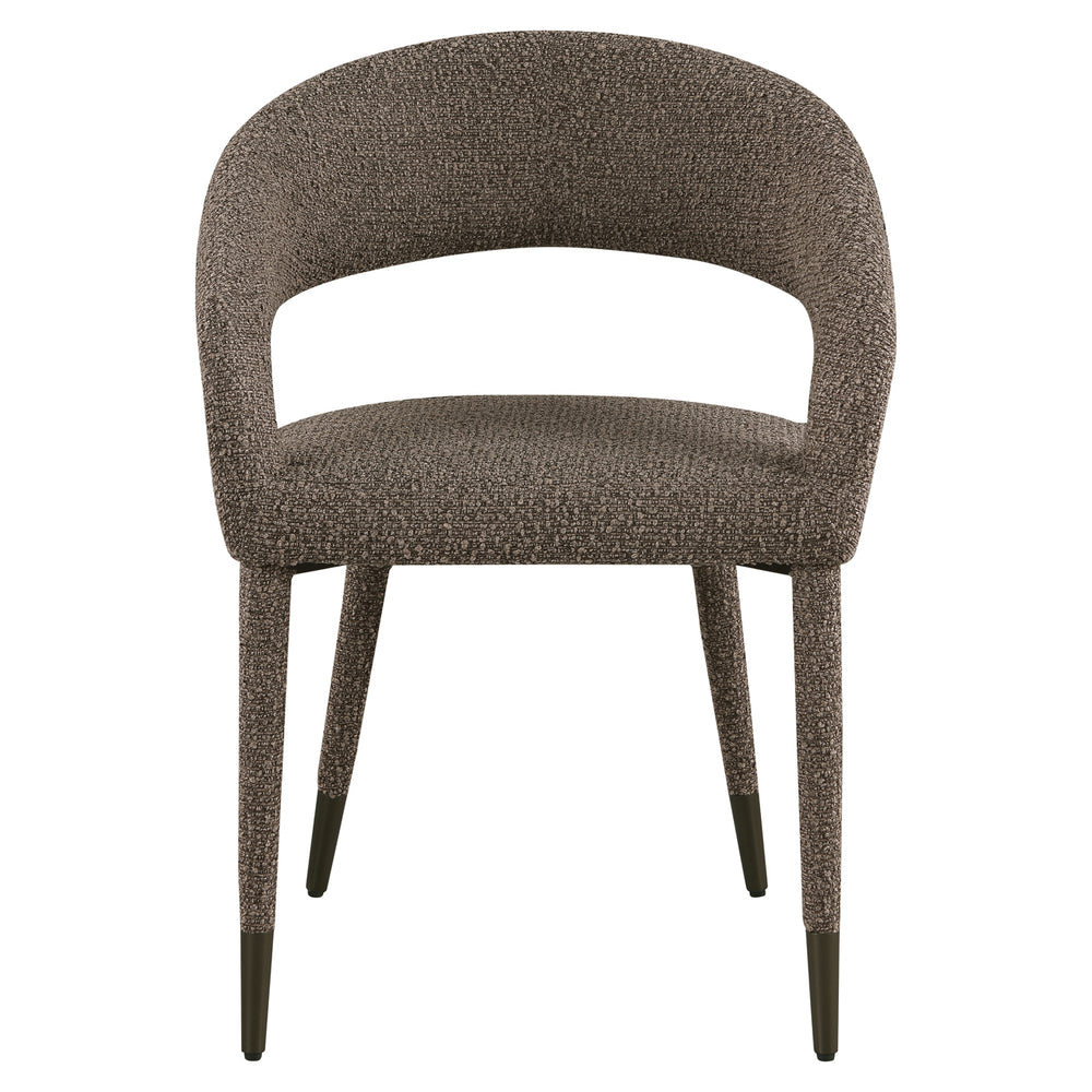 Scaun dining Gia, chunky maro
