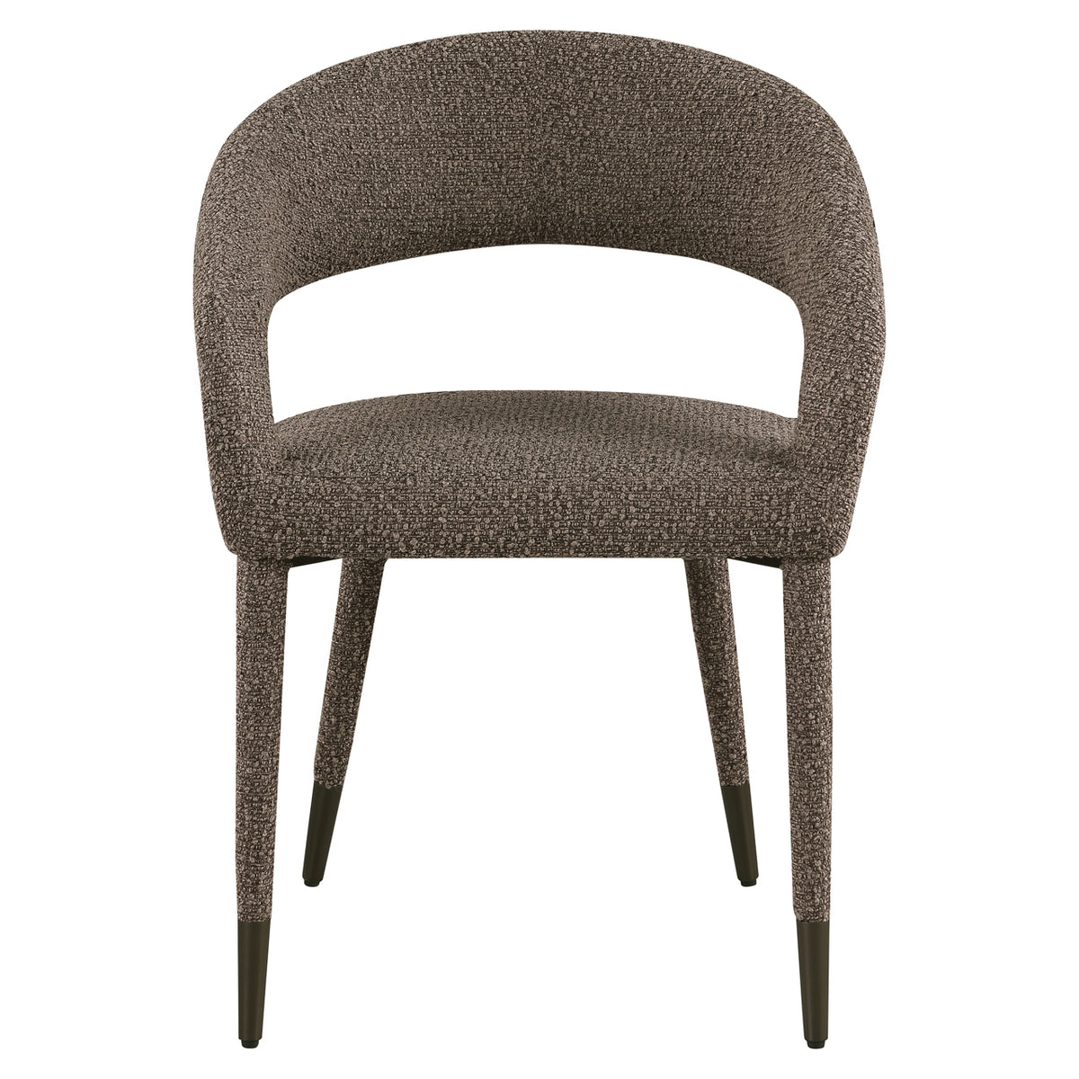 Scaun dining Gia, chunky maro