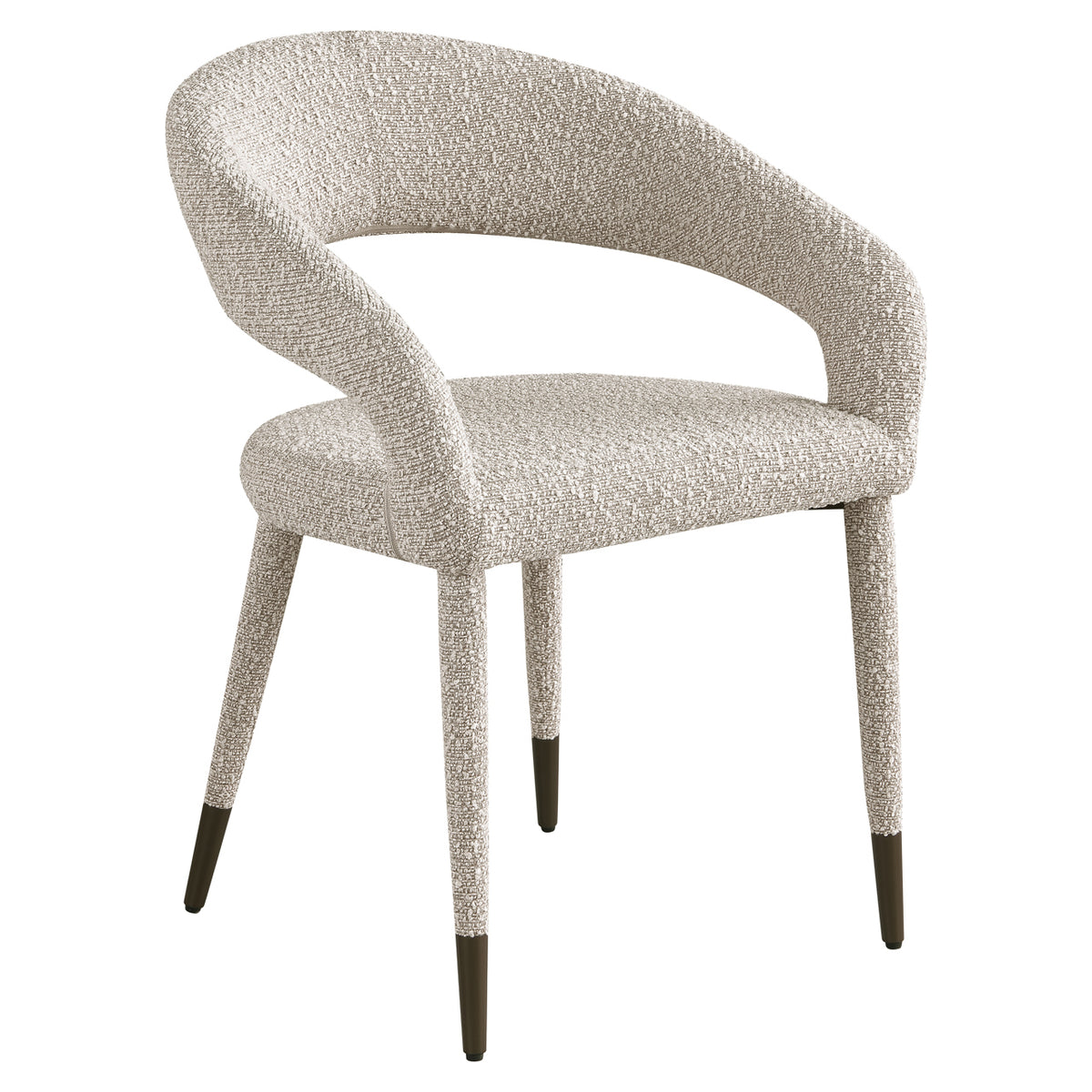 Scaun dining Gia, chunky natural