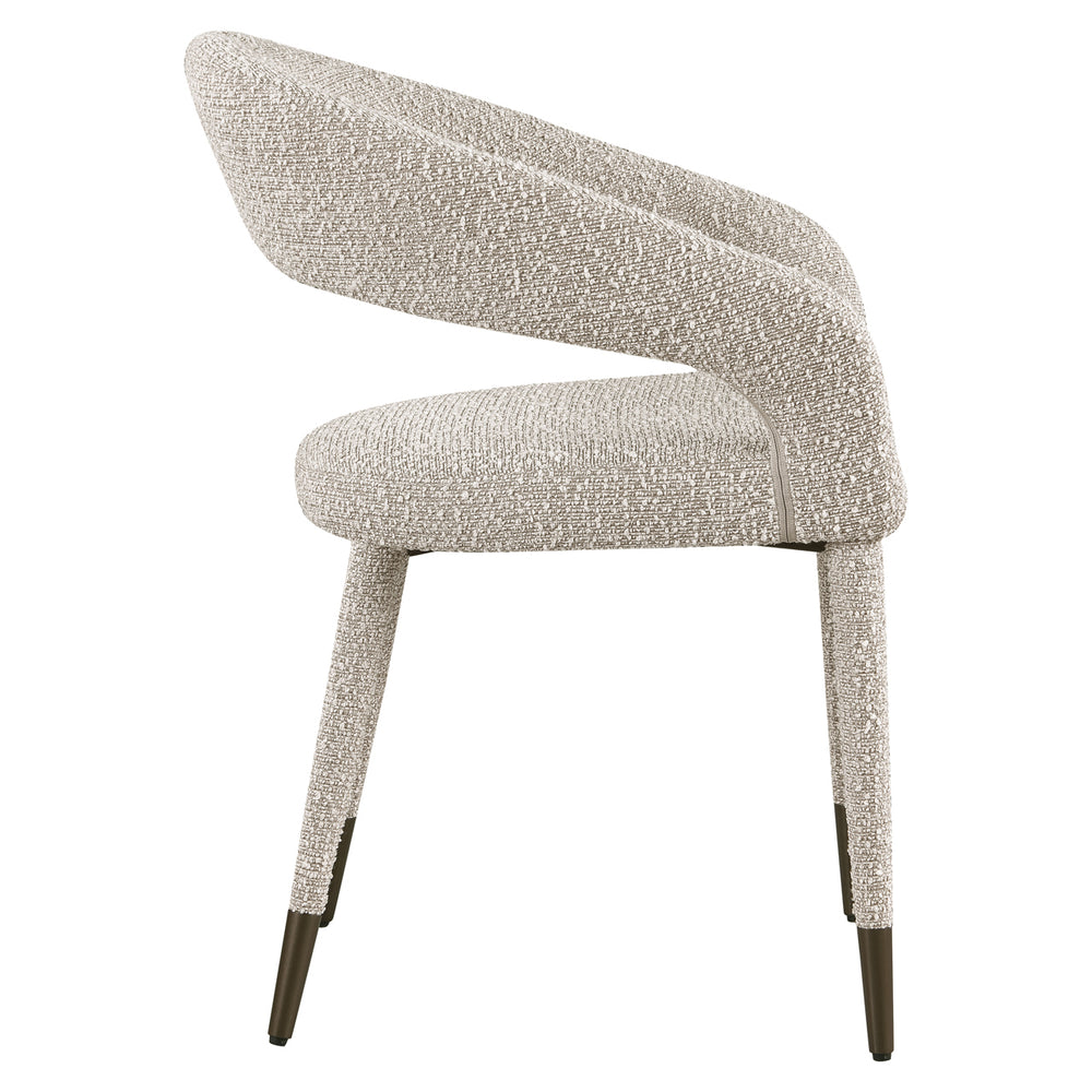 Scaun dining Gia, chunky natural
