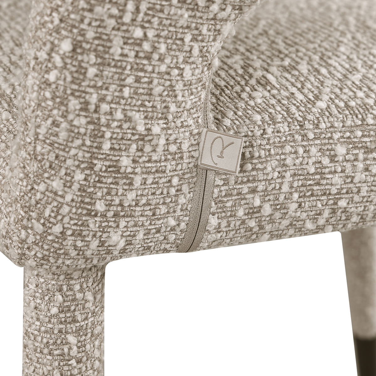 Scaun dining Gia, chunky natural