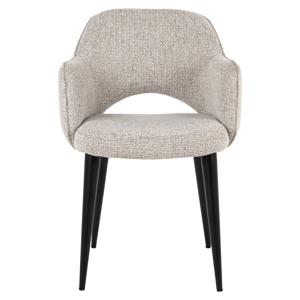 Scaun dining Giovanna, fancy natural, ignifug