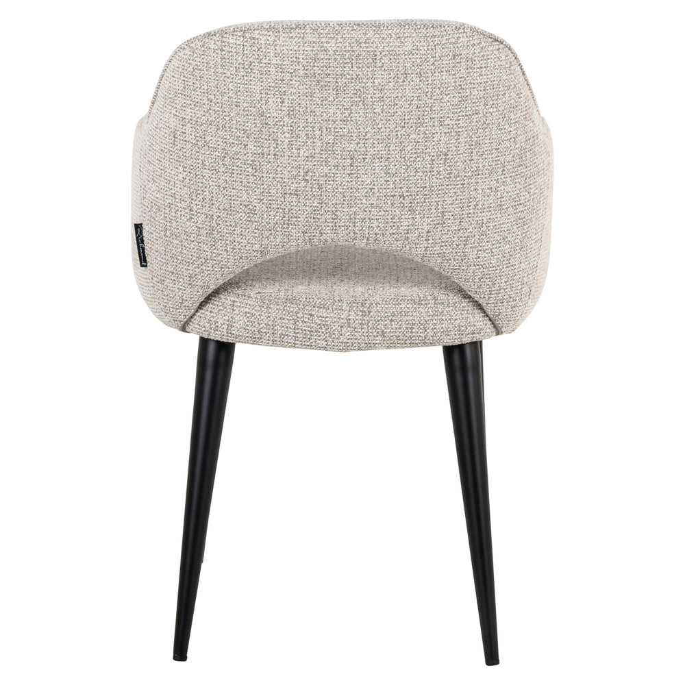 Scaun dining Giovanna, fancy natural, ignifug