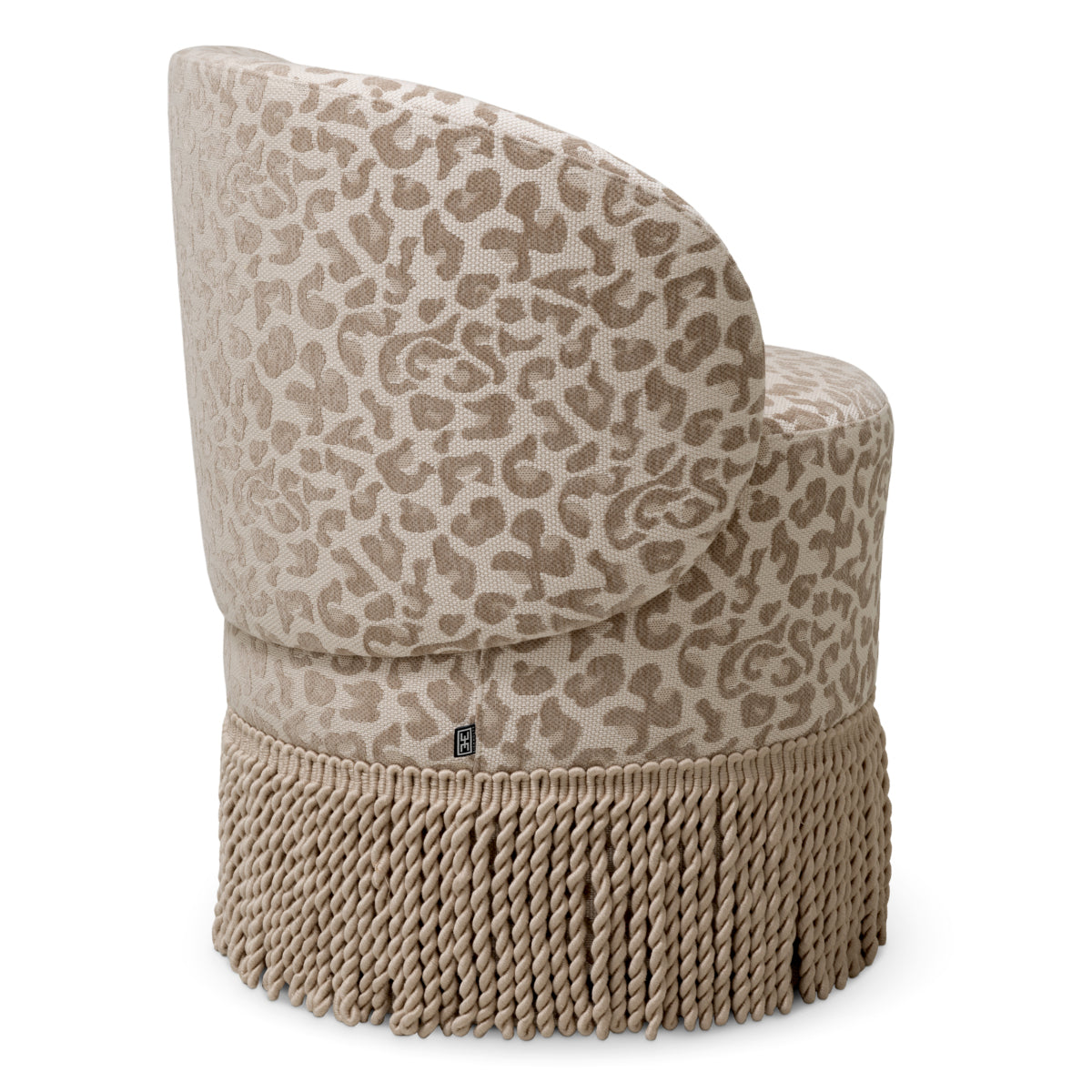 Scaun dining Greer, Harley leopard bej
