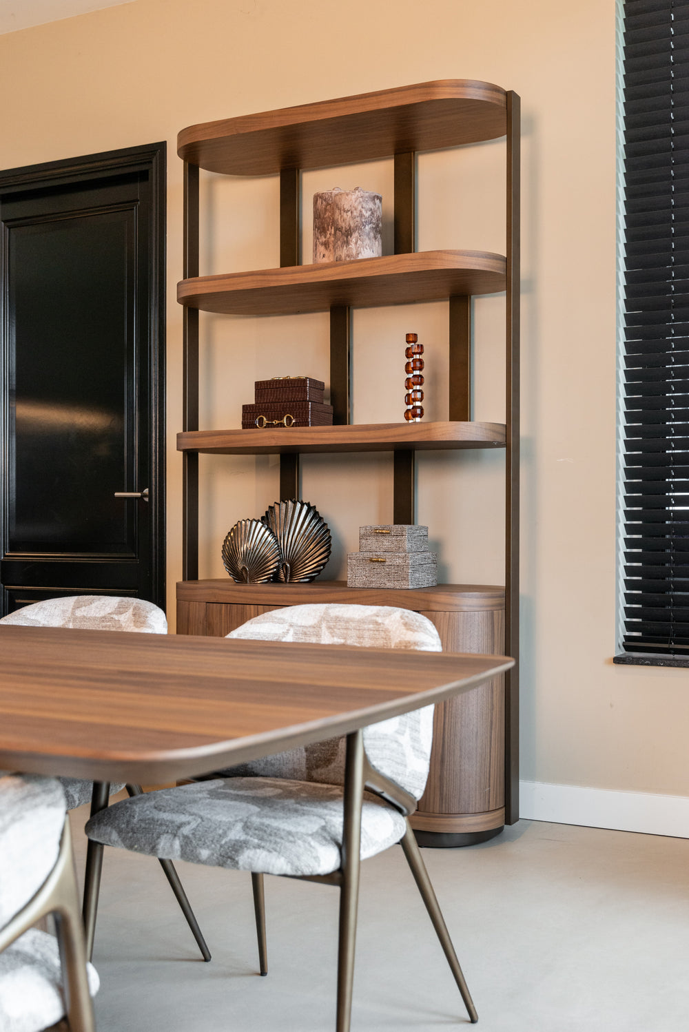 Scaun dining Gwen, oasis natural – ambient